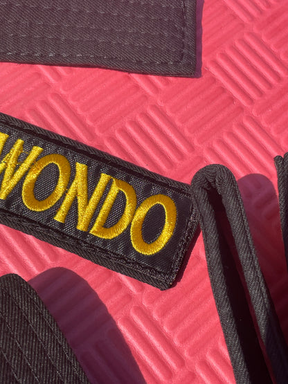 Лимитиран черен колан с бродерия BULGARIA