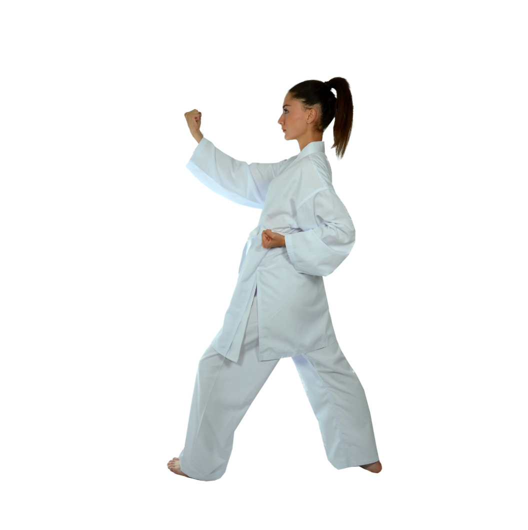 Кимоно с бяла яка