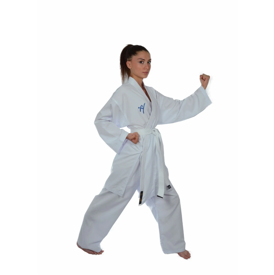 Кимоно с бяла яка